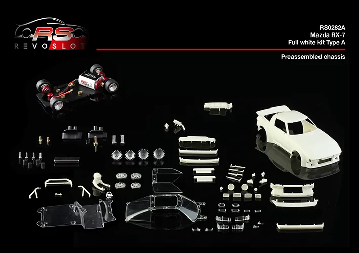 RS0282A Mazda RX-7 white kit